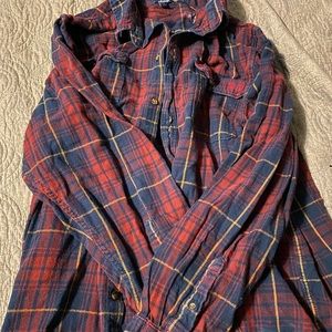 George red plaid flannel